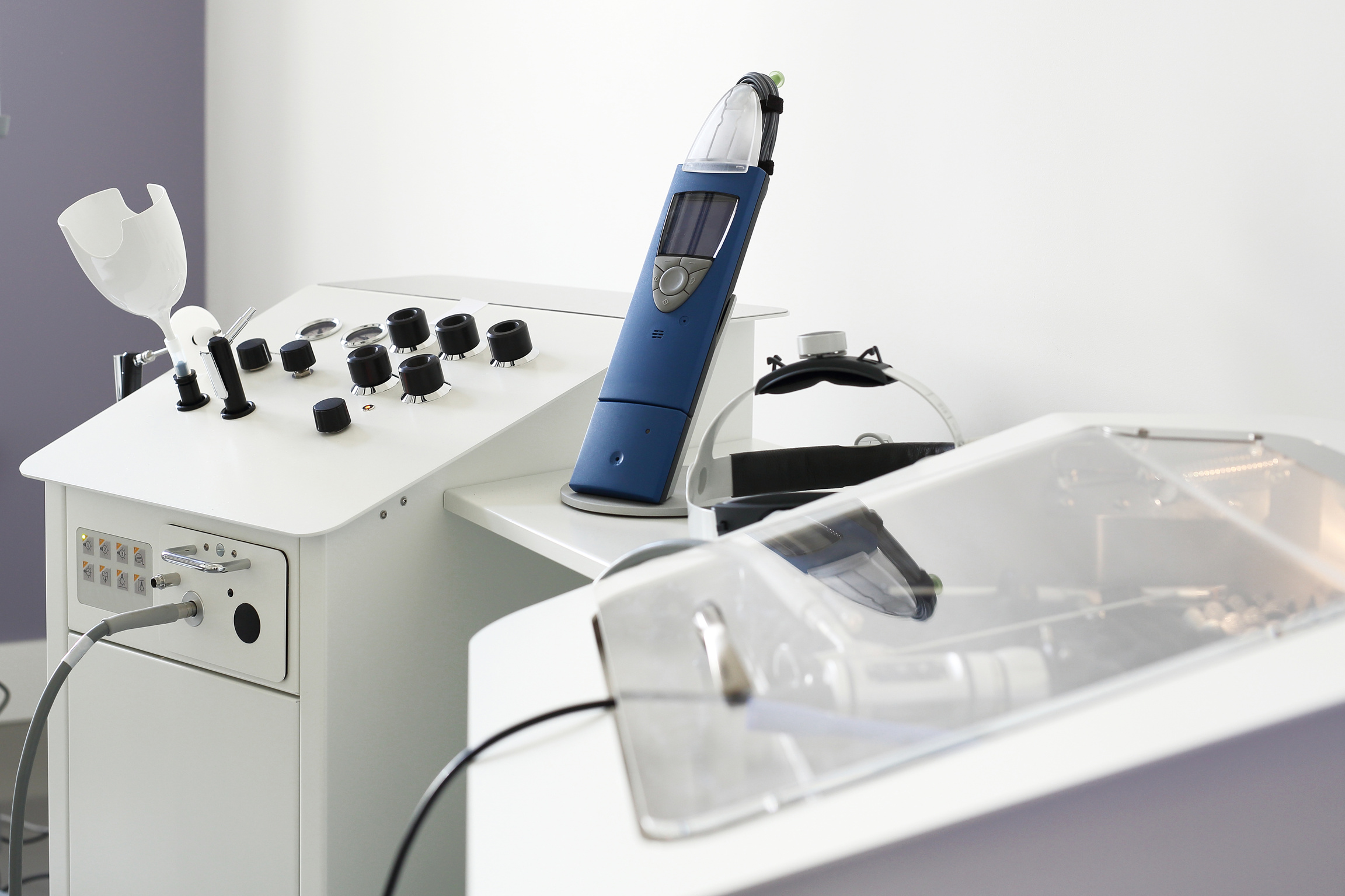 Equipment diagnostic hearing tests